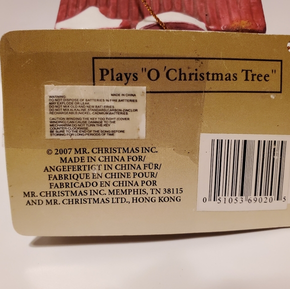 Vintage Mr. Christmas General Store Illuminated Musical Village Ornament - Picture 7 of 11